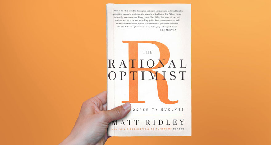 کتاب بهینه گرایی و یا The Rational Optimist